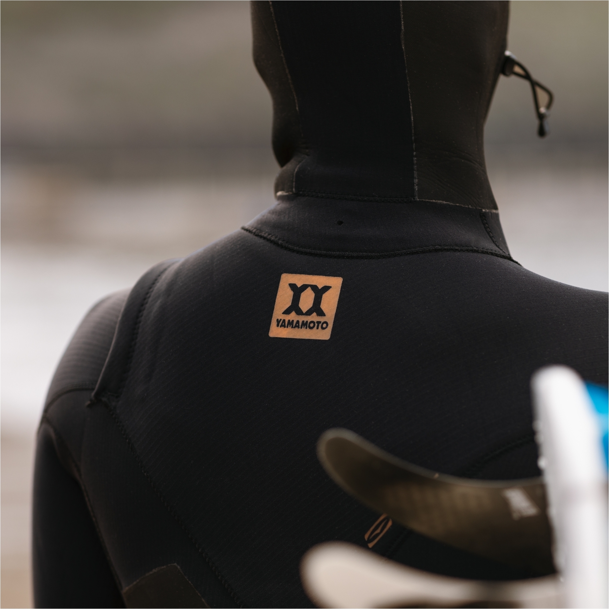 2025 Gul Mens Viper 6/5/4mm Yamamoto Hooded Chest Zip Wetsuit VR1225 - Black